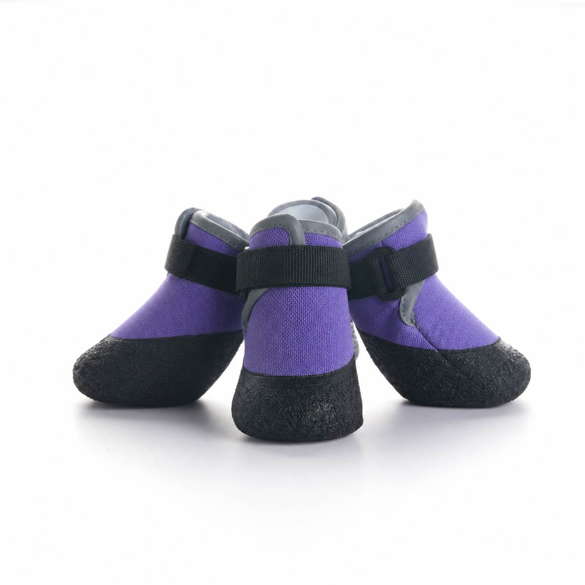 All-Terrain Dog Boots – Adjustable Protective Paw Shoes (Set of 4)