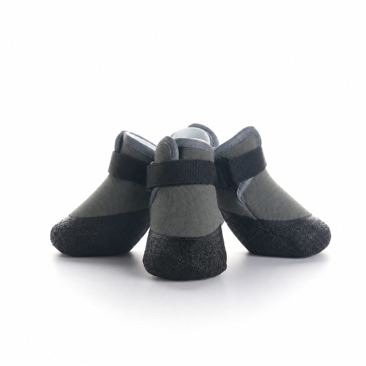 All-Terrain Dog Boots – Adjustable Protective Paw Shoes (Set of 4)