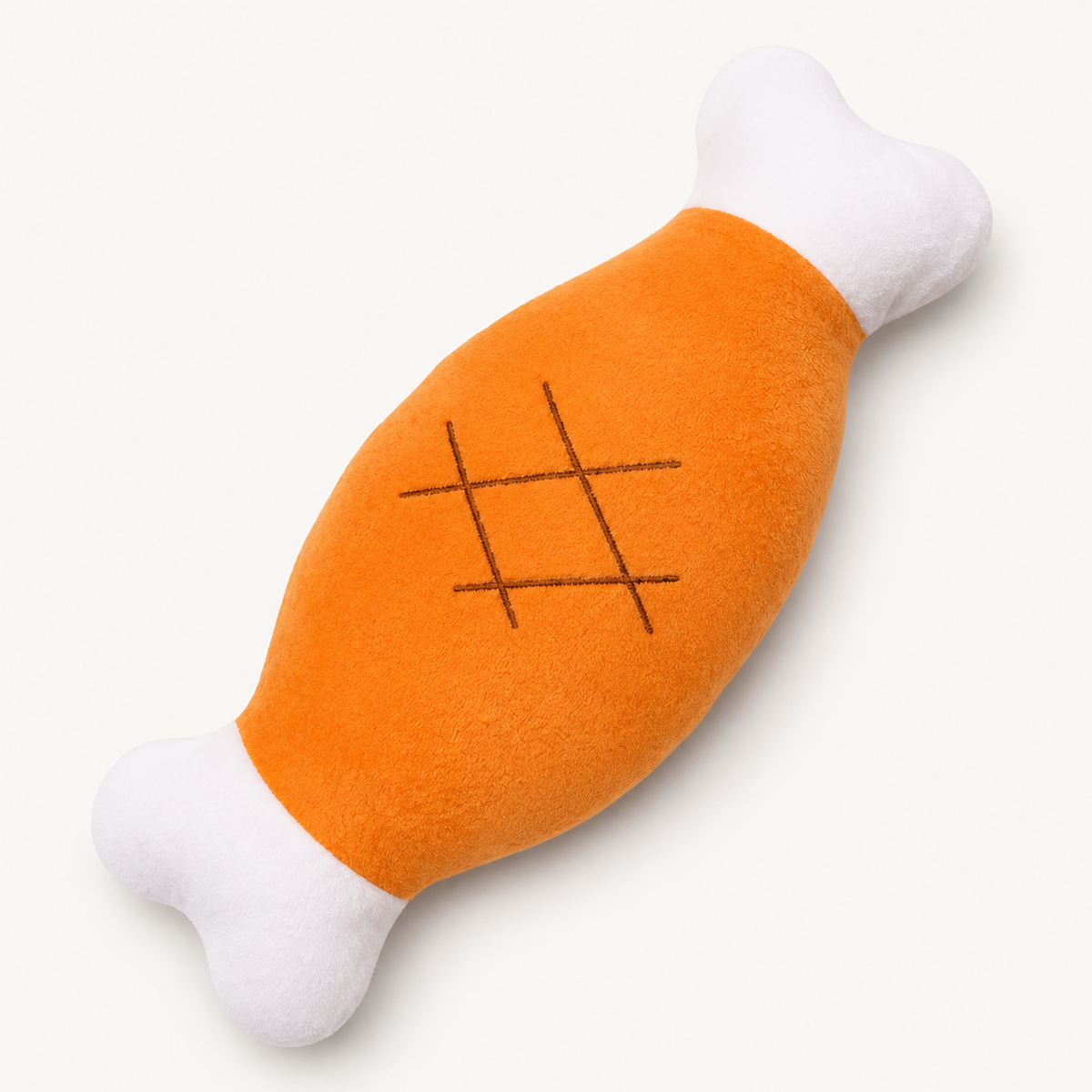 Chicken Drumstick Plush Dog Toy