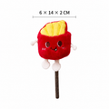 French Fries Plush Cat Teaser Wand