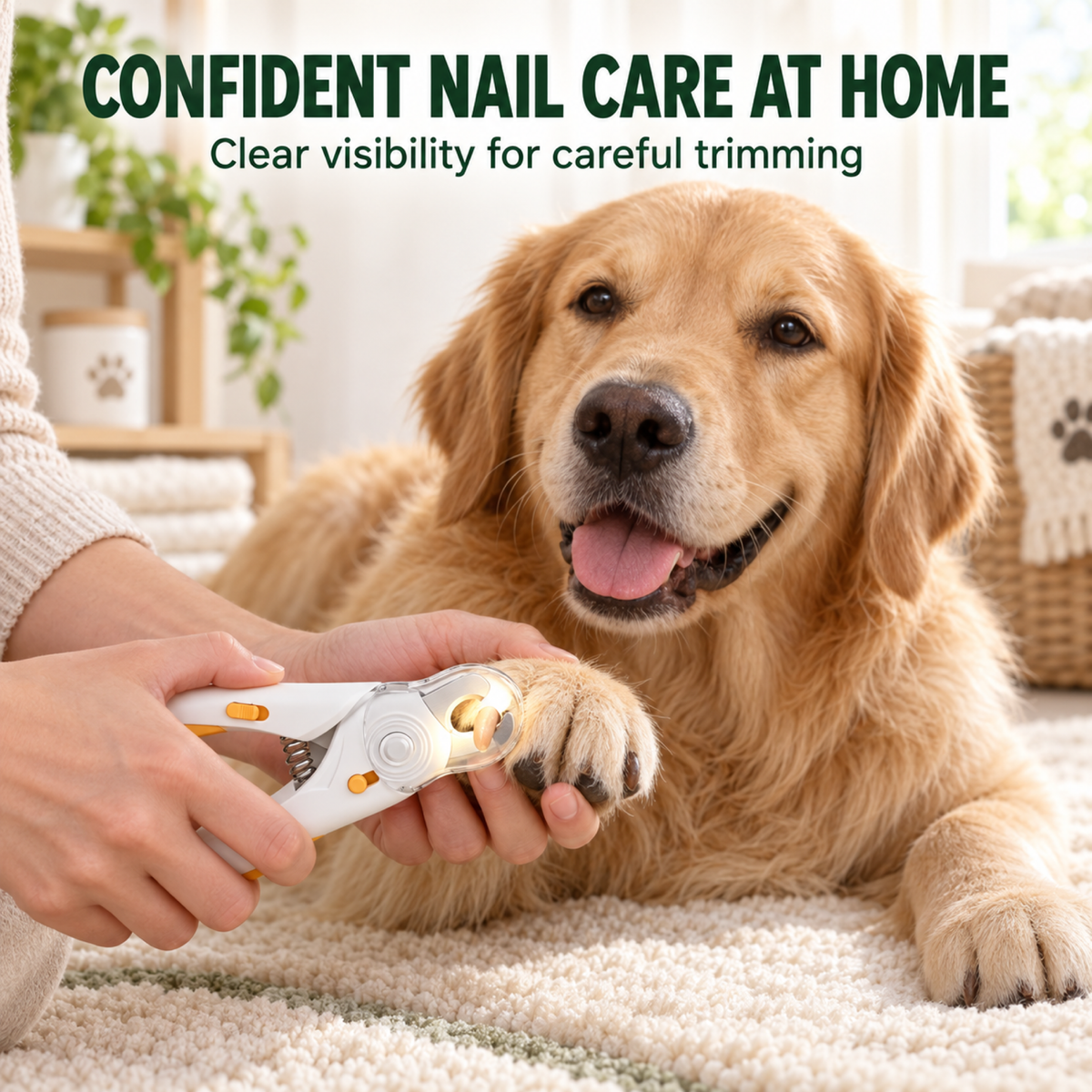 Golden Retriever nail care