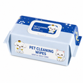 Gentle daily pet cleaning wipes package
