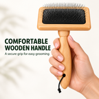 Comfortable wooden handle